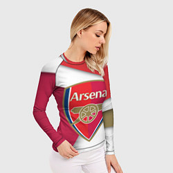 Рашгард женский FC Arsenal, цвет: 3D-принт — фото 2