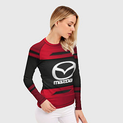 Рашгард женский Mazda Sport, цвет: 3D-принт — фото 2