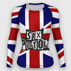 Рашгард женский Sex Pistols UK, цвет: 3D-принт