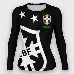 Рашгард женский Brazil Team: Exclusive, цвет: 3D-принт