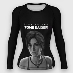 Рашгард женский Rise if The Tomb Raider, цвет: 3D-принт