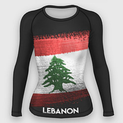 Рашгард женский Lebanon Style, цвет: 3D-принт