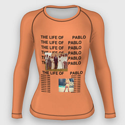Рашгард женский Kanye West: Pablo, цвет: 3D-принт