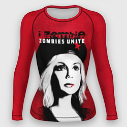Рашгард женский Zombies Unite - Оливия Мур, цвет: 3D-принт