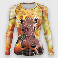 Женский рашгард Fire Academia