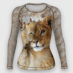 Женский рашгард Львенок