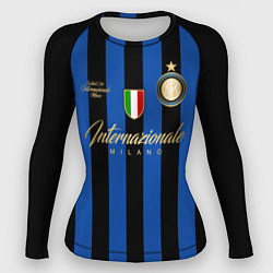 Рашгард женский Internazionale Milano, цвет: 3D-принт