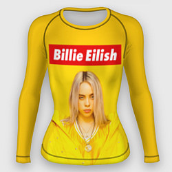 Рашгард женский Billie Eilish: MyBoi, цвет: 3D-принт