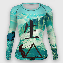 Женский рашгард Горы