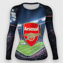 Рашгард женский FC Arsenal, цвет: 3D-принт