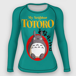 Рашгард женский Totoro, цвет: 3D-принт
