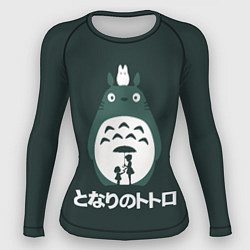 Рашгард женский Totoro, цвет: 3D-принт