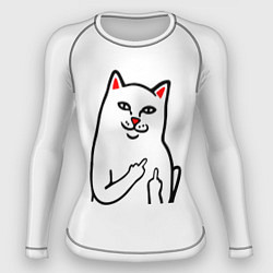 Рашгард женский Meme Cat, цвет: 3D-принт
