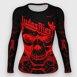 Рашгард женский Judas Priest, цвет: 3D-принт