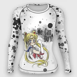 Рашгард женский Sailor Moon We can do it!, цвет: 3D-принт