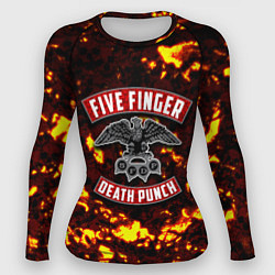 Рашгард женский Five Finger Death Punch, цвет: 3D-принт