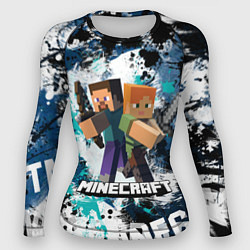 Женский рашгард Minecraft Майнкрафт