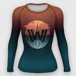 Рашгард женский Westworld, цвет: 3D-принт