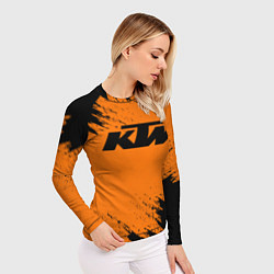 Рашгард женский KTM, цвет: 3D-принт — фото 2