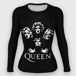 Рашгард женский QUEEN, цвет: 3D-принт