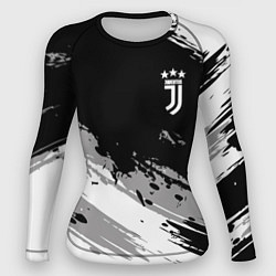 Рашгард женский Juventus F C, цвет: 3D-принт