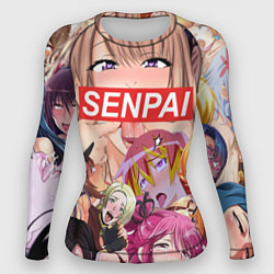 Рашгард женский SENPAI, цвет: 3D-принт