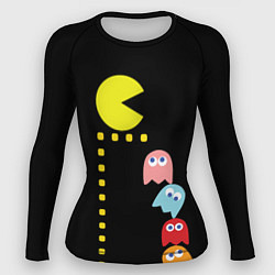 Рашгард женский Pac-man, цвет: 3D-принт