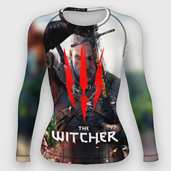 Рашгард женский The Witcher, цвет: 3D-принт