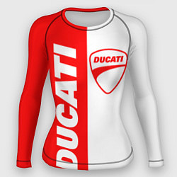 Рашгард женский DUCATI 4, цвет: 3D-принт