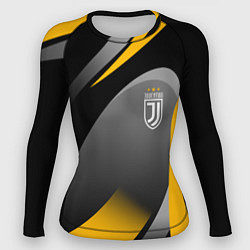 Рашгард женский Juventus Uniform, цвет: 3D-принт