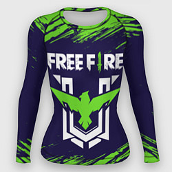 Рашгард женский FREE FIRE ФРИ ФАЕР, цвет: 3D-принт