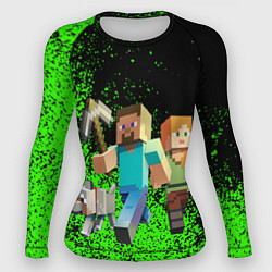 Рашгард женский Minecraft, цвет: 3D-принт