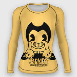 Рашгард женский Bendy And The Ink Machine, цвет: 3D-принт