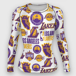 Женский рашгард LAKERS LOGO