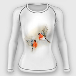 Женский рашгард Снегири