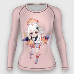 Рашгард женский Paimon, цвет: 3D-принт