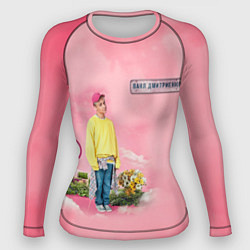 Рашгард женский Ваня Дмитриенко, цвет: 3D-принт
