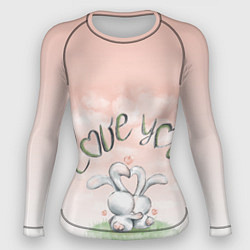 Женский рашгард Люблю тебя