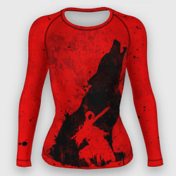 Рашгард женский DARK SOULS ТЁМНЫЕ ДУШИ, цвет: 3D-принт