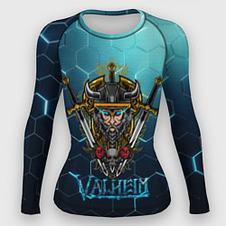 Женский рашгард Valheim Neon Samurai