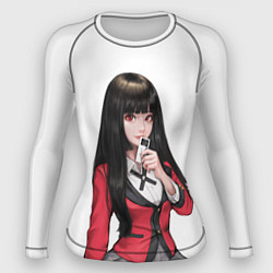 Рашгард женский Jabami Yumeko Kakegurui, цвет: 3D-принт