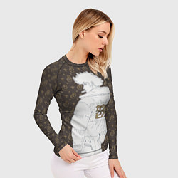 Рашгард женский Cowboy Bebop Louis Vuitton, цвет: 3D-принт — фото 2