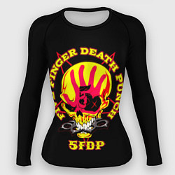 Рашгард женский Five Finger Death Punch FFDP, цвет: 3D-принт