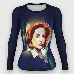 Рашгард женский Dana Scully, цвет: 3D-принт