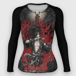 Женский рашгард ХЯККИМАРУ В ОГНЕ ДОРОРО