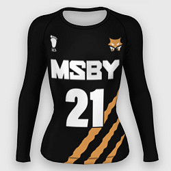 Женский рашгард 21 MSBY BLACK JACKALS