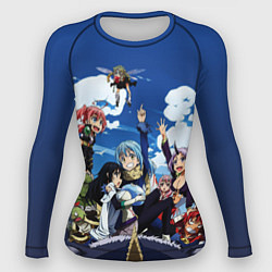 Рашгард женский Мое перерождение в слизь, цвет: 3D-принт