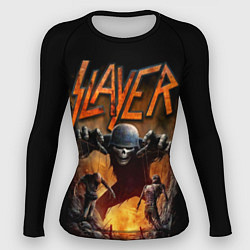 Рашгард женский Slayer, цвет: 3D-принт