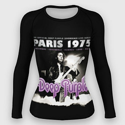 Рашгард женский Deep Purple - Paris 1975, цвет: 3D-принт