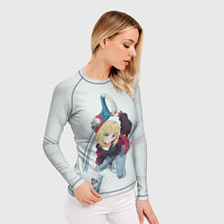 Рашгард женский Рика Каваи, цвет: 3D-принт — фото 2